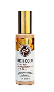 Тональная основа с золотом Enough Rich Gold Double Wear  SPF50+ PA+++ (13 оттенок)